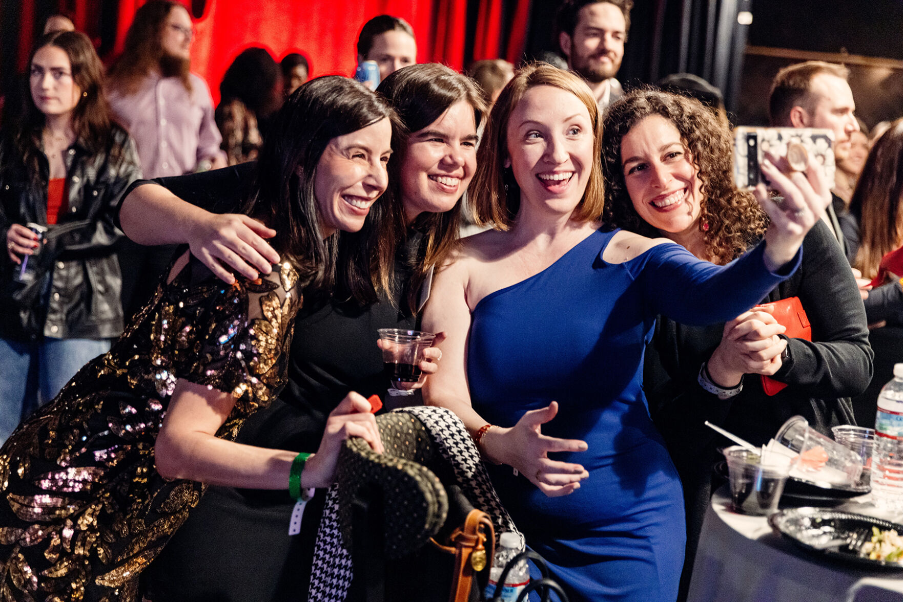 Steppenwolf Associates enjoying one of its many get-togethers. (Kyle Flubacker photo)